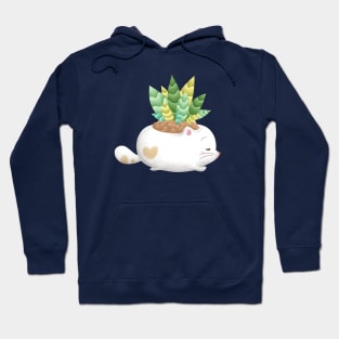 Kitty Cat Pot on The Move Hoodie